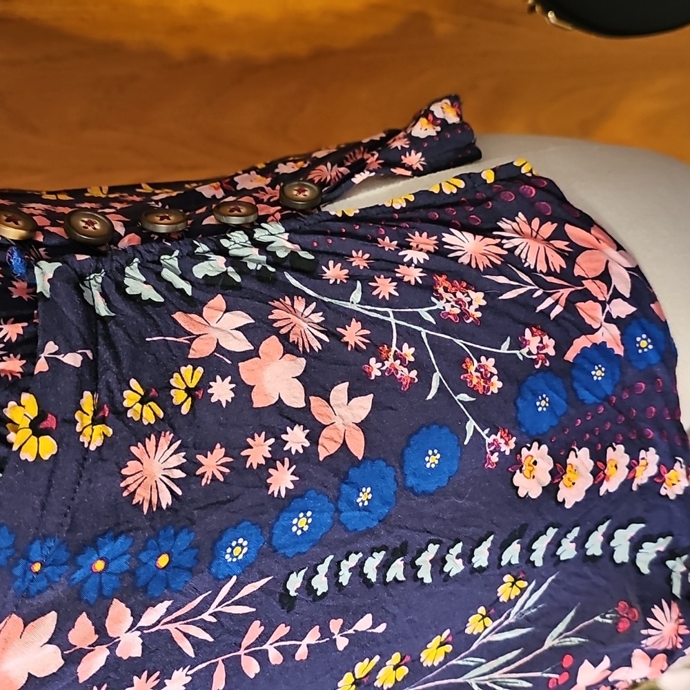 Anthropologie Meadow Rue Wrap Top - Picture 2 of 11